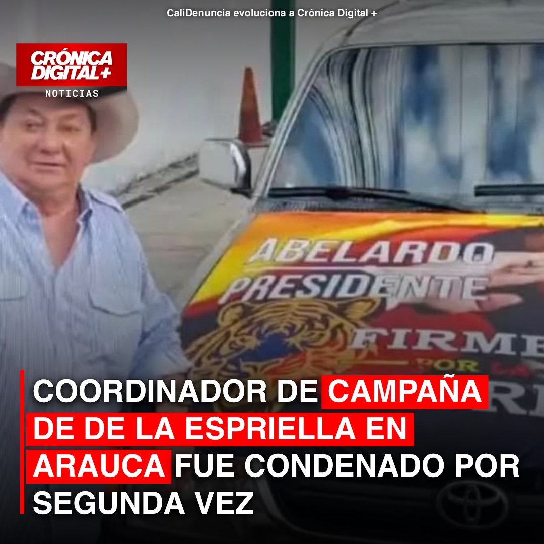 CONDENAN A EXGOBERNADOR DE ARAUCA, JULIO ACOSTA BERNAL, A 51 MESES DE PRISIÓN POR CONTRATO IRREGULAR