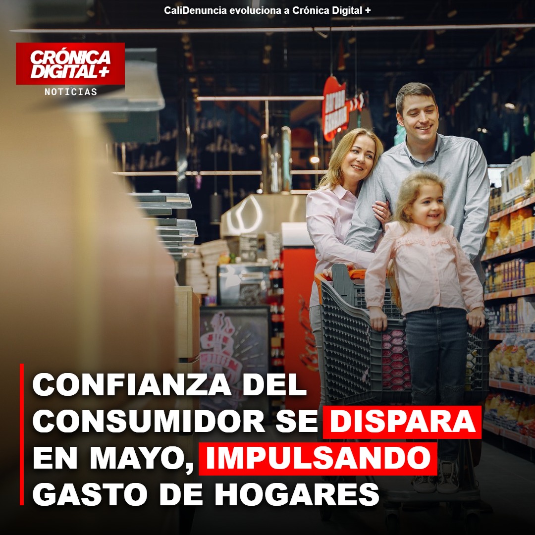 Confianza al alza: colombianos impulsan gasto de hogares en mayo