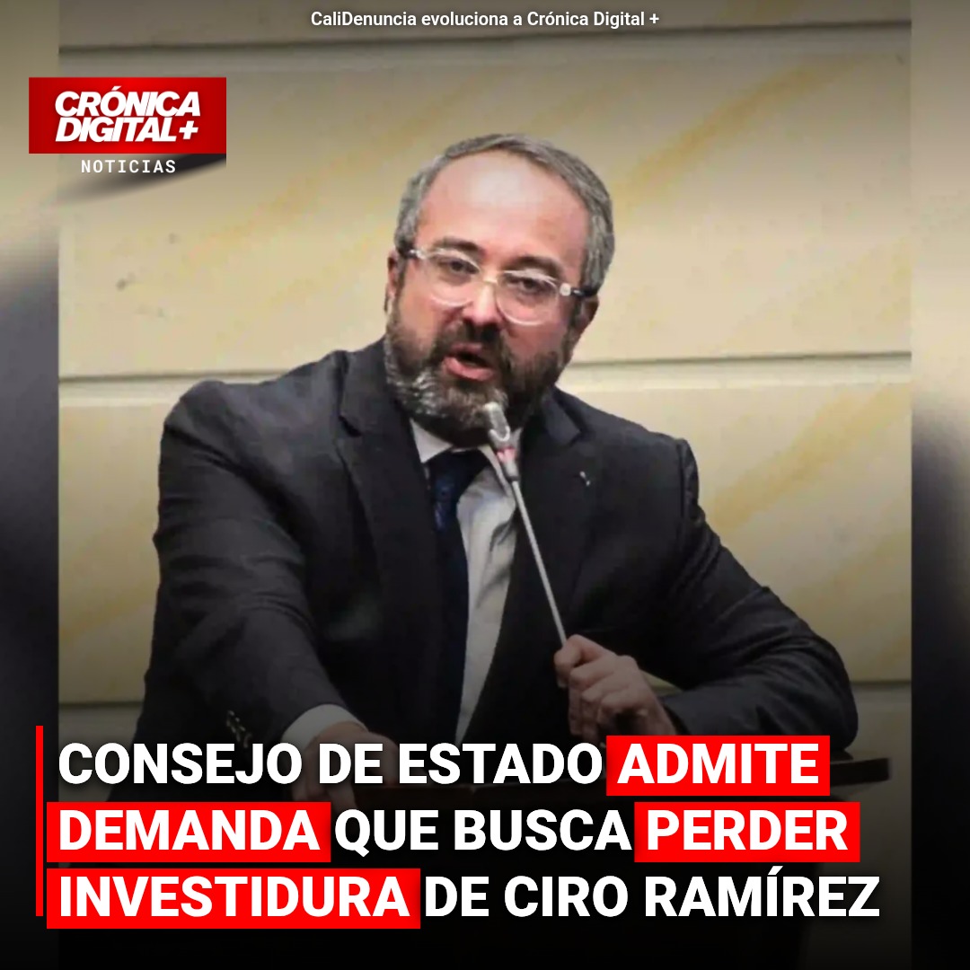 Consejo de Estado admite demanda contra senador Ciro Ramírez