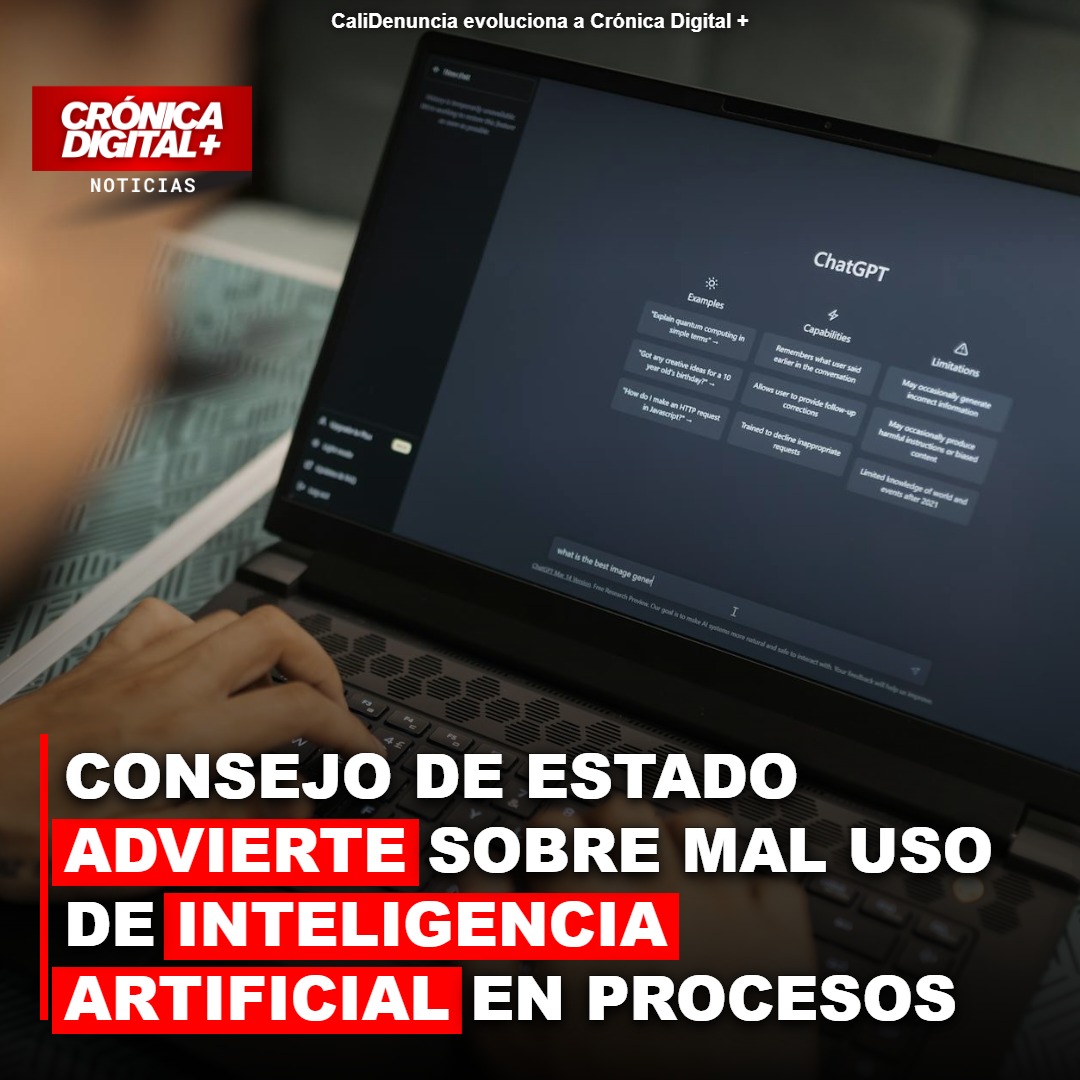 CONSEJO DE ESTADO ADVIERTE SOBRE MAL USO DE INTELIGENCIA ARTIFICIAL EN PROCESOS JUDICIALES