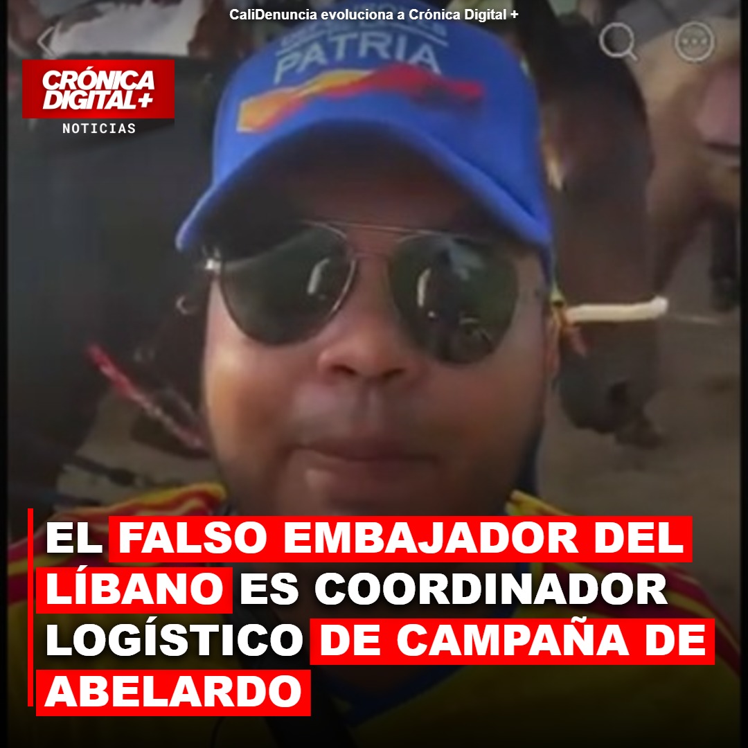Coordinador de campaña en el Caribe se hizo pasar por embajador libanés
