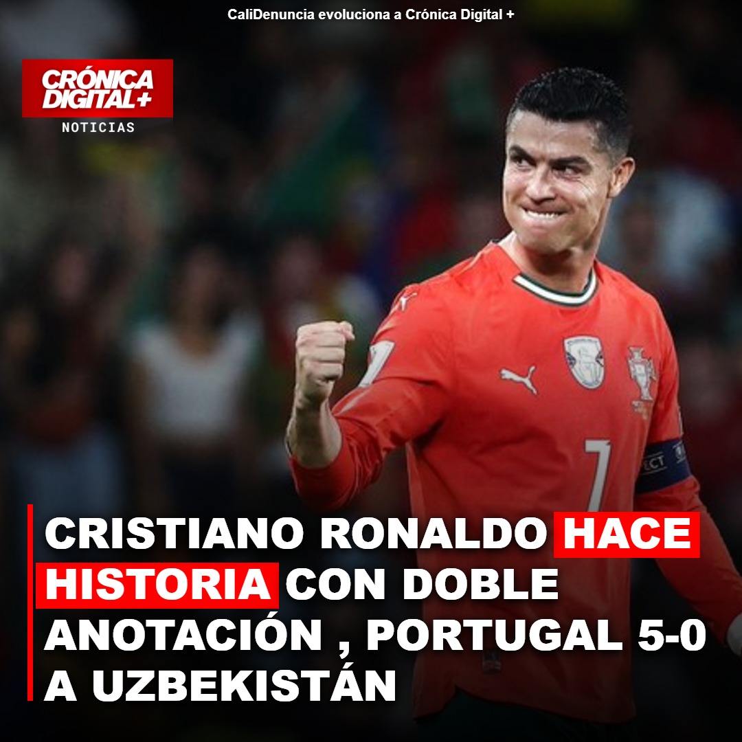 Cristiano Ronaldo reescribe historia mundialista en goleada portuguesa