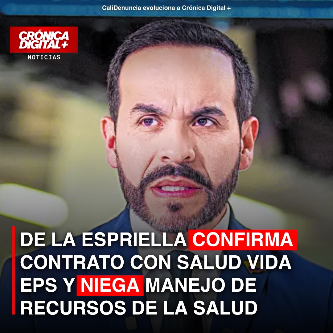De la Espriella Confirma Vínculo con Salud Vida EPS bajo Escrutinio