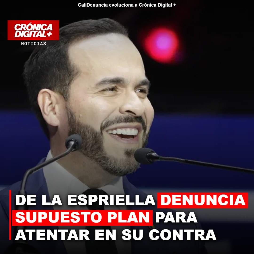 De la Espriella Denuncia Plan para Atentarlo y Acusa a Cepeda en Plena Campaña