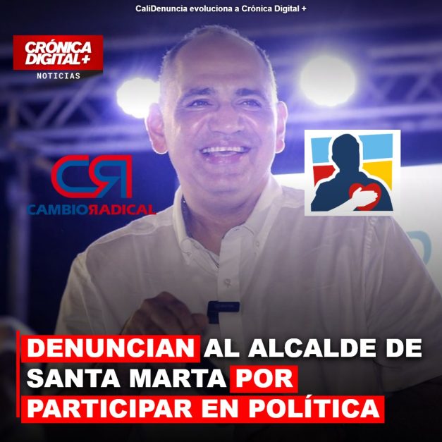 Denuncias sacuden Santa Marta: Acusan a Pinedo de participación política electoral