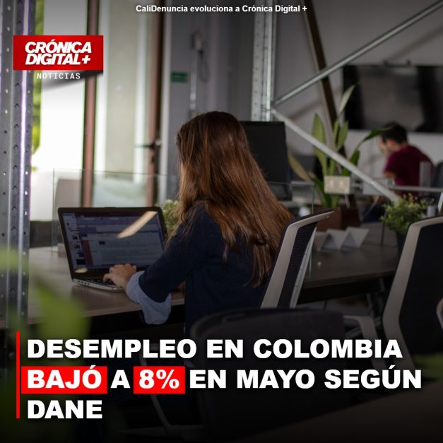 Desempleo en Colombia desciende a 8% en mayo: impacto y perspectivas
