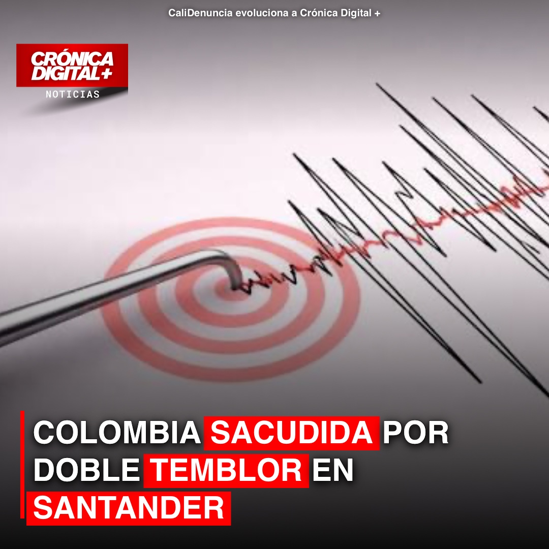 Dobles temblores sacuden Santander: SGC detalla actividad sísmica profunda