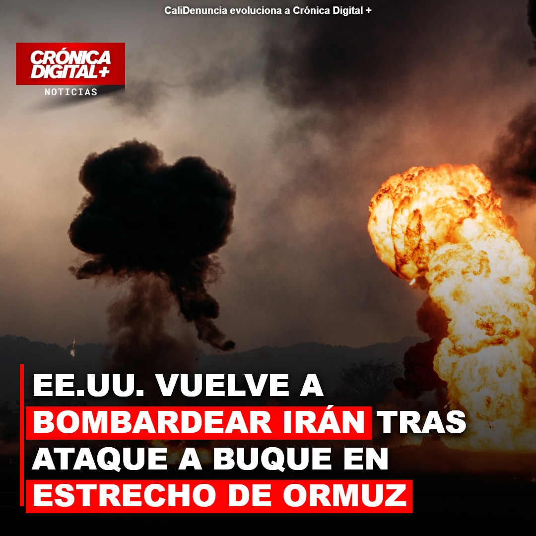 EE. UU. ataca Irán tras incidente naval en estrecho de Ormuz