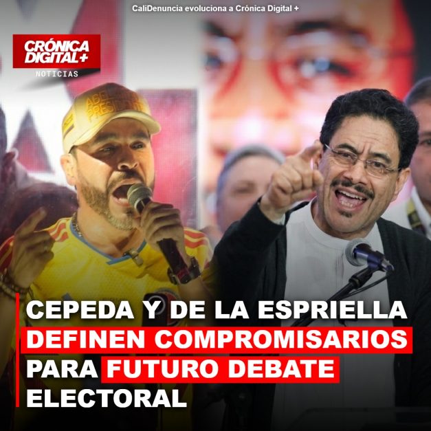 Elecciones 2026: Compromisarios definen debate entre De la Espriella y Cepeda