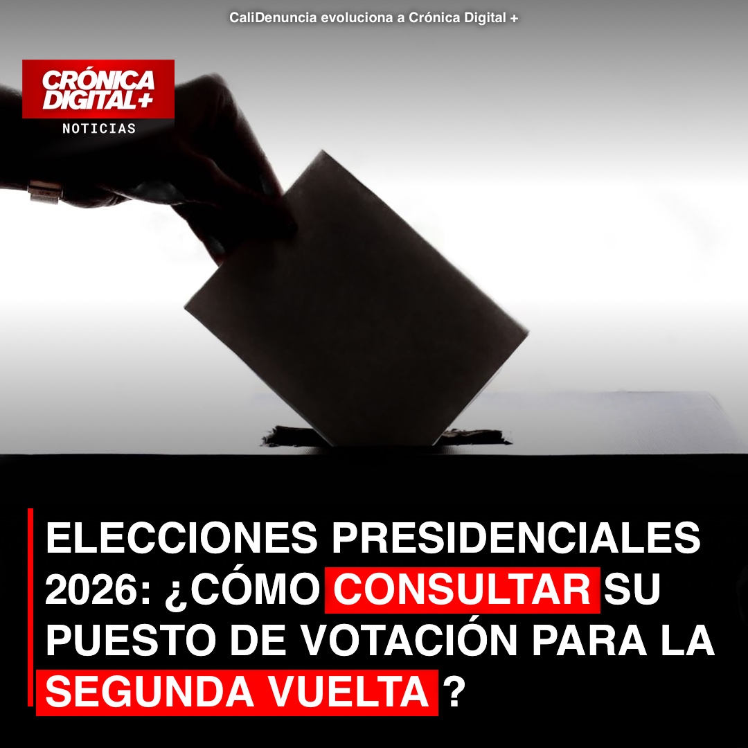 Elecciones Colombia 2026: Consulte su puesto de votación para la segunda vuelta