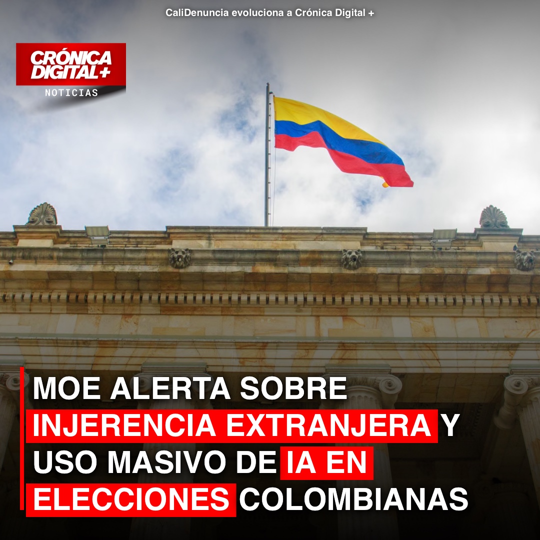Elecciones Colombia: MOE Alerta Peligros por IA y ‘Injerencia Externa’
