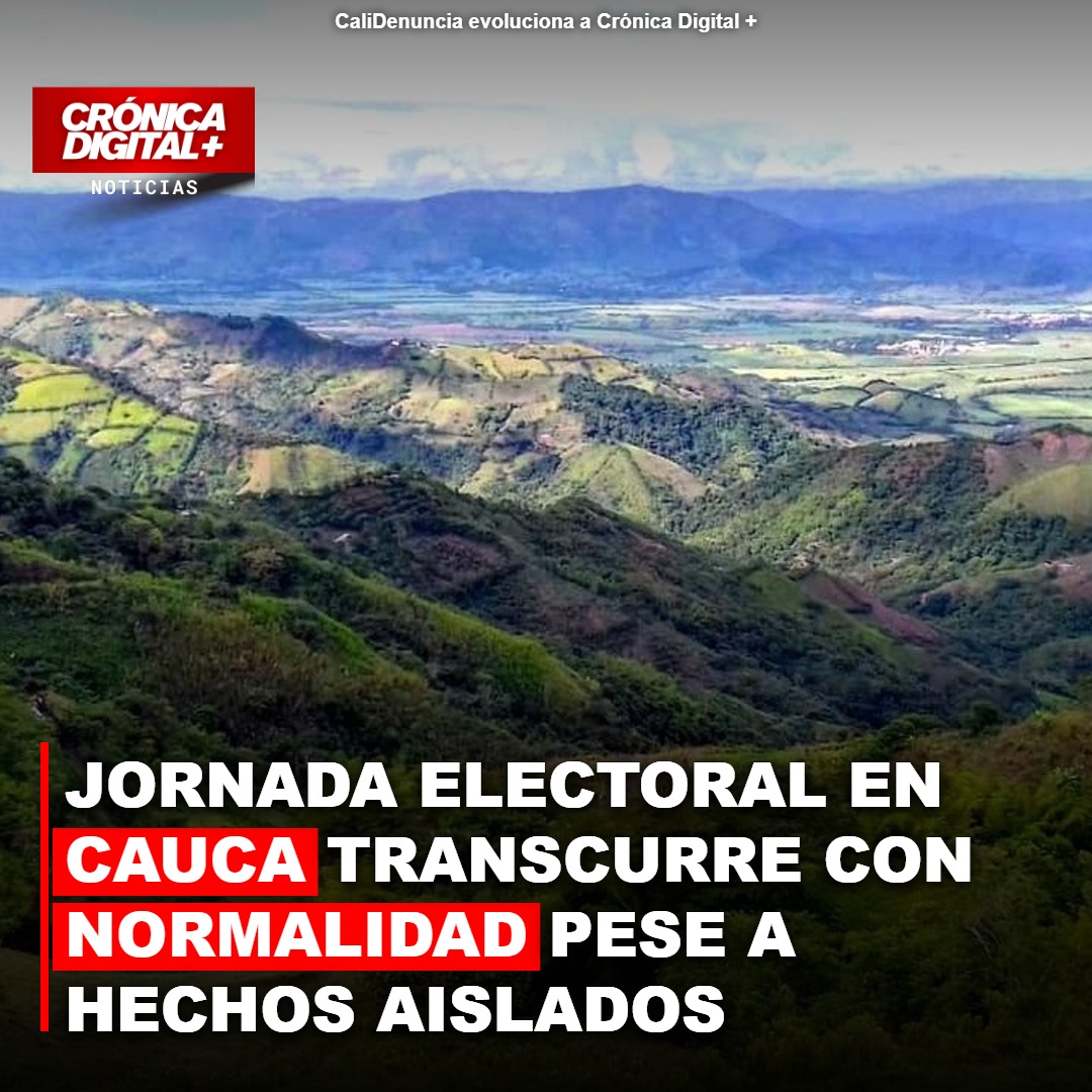 Elecciones en Cauca: Incertidumbre y despliegue militar marcan jornada