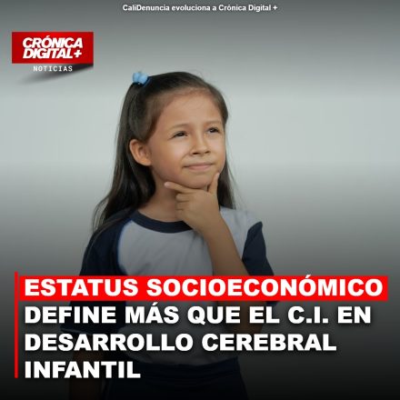 Estatus socioeconómico eclipsa coeficiente intelectual en desarrollo cerebral infantil