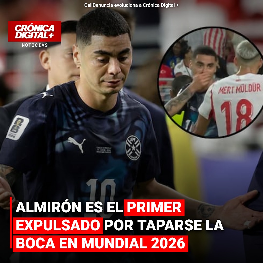 Expulsión histórica en el Mundial 2026 por cubrirse la boca