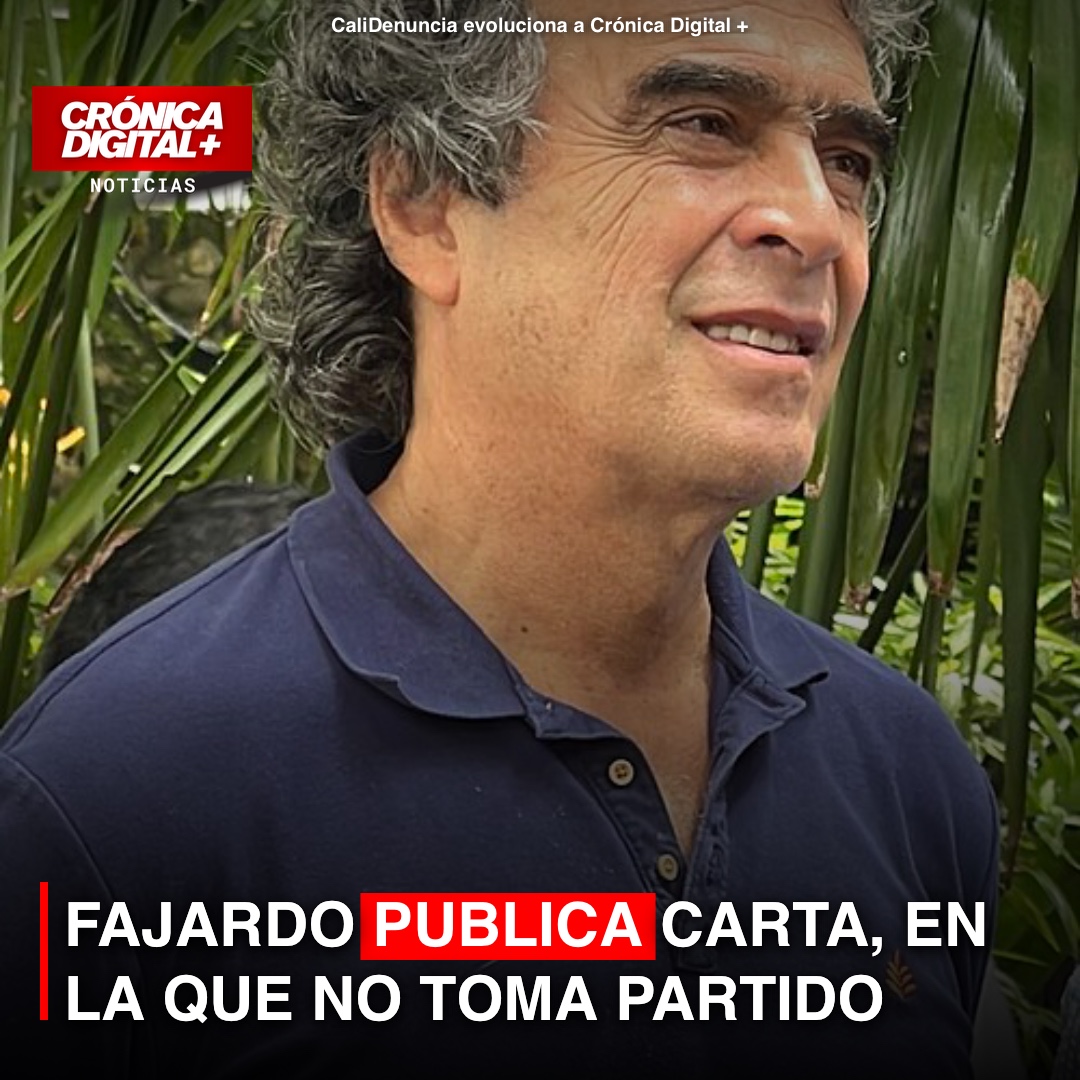Fajardo Clama Contra Polarización a Horas de Balotaje Presidencial