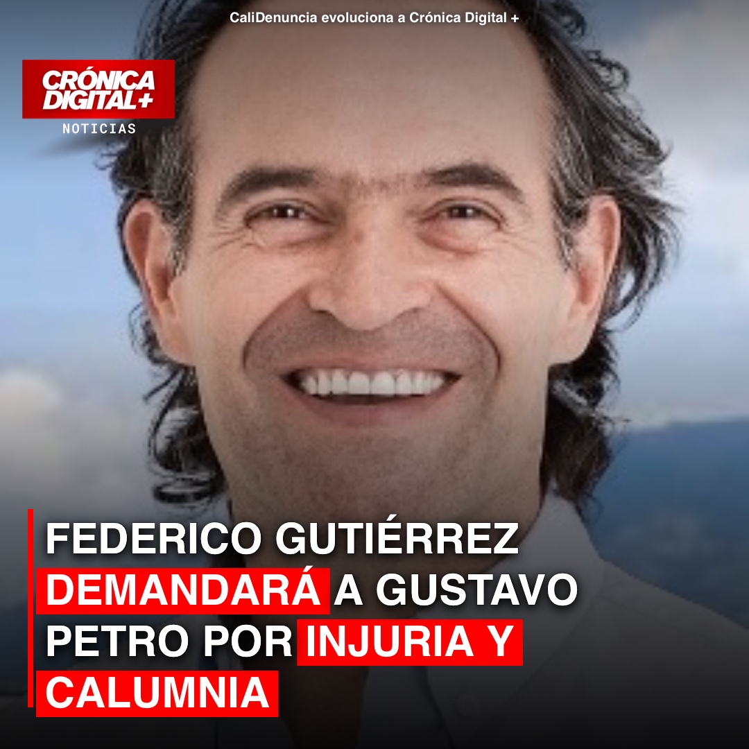 Federico Gutiérrez demandará a Petro por presunta injuria y calumnia