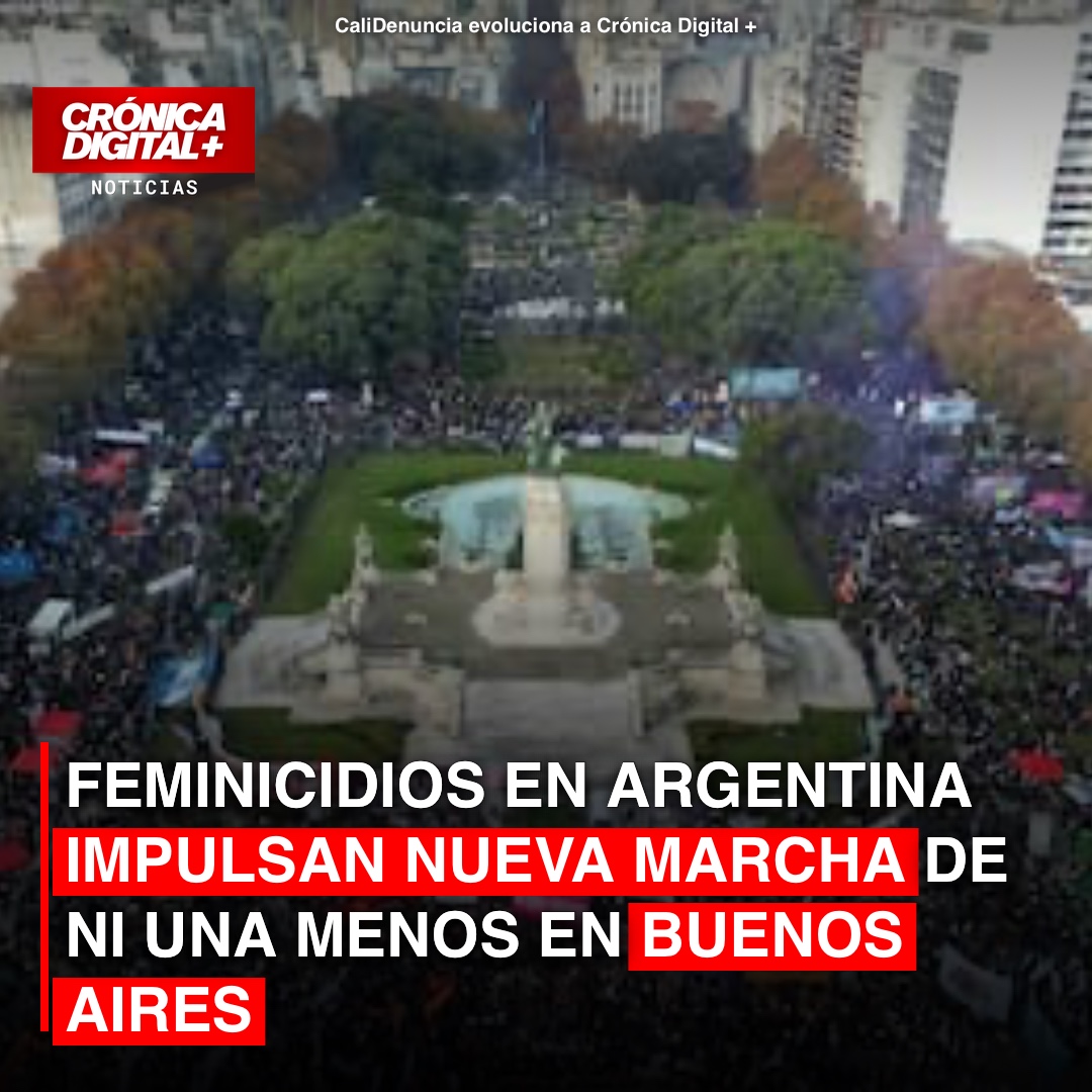 FEMINICIDIOS EN ARGENTINA IMPULSAN NUEVA MARCHA DE NI UNA MENOS EN BUENOS AIRES