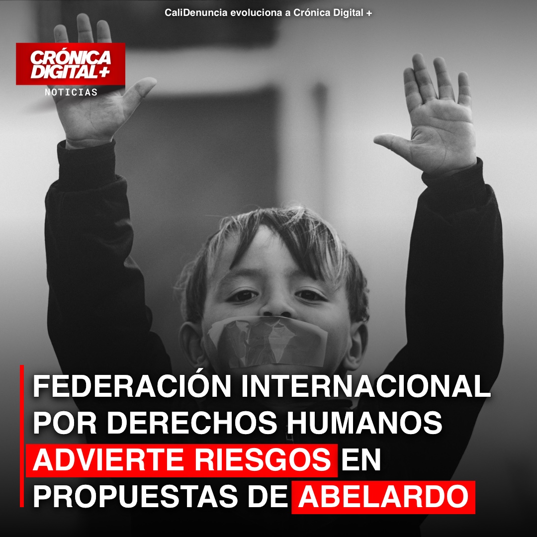 FIDH Alerta Sobre Implicaciones en Derechos Humanos por Propuestas de De la Espriella