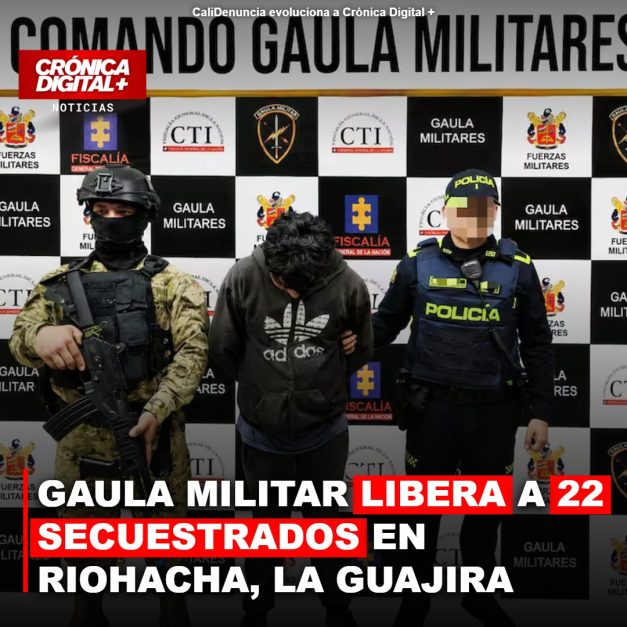 Gaula Militar libera 22 secuestrados, incluidos 7 menores, en Riohacha