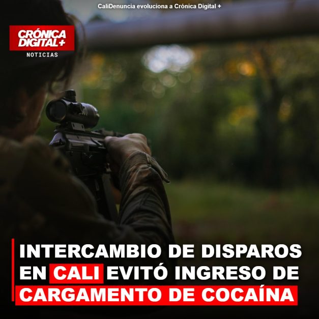 Gaula Militar y Policía frustran ingreso de cocaína a Cali en tiroteo