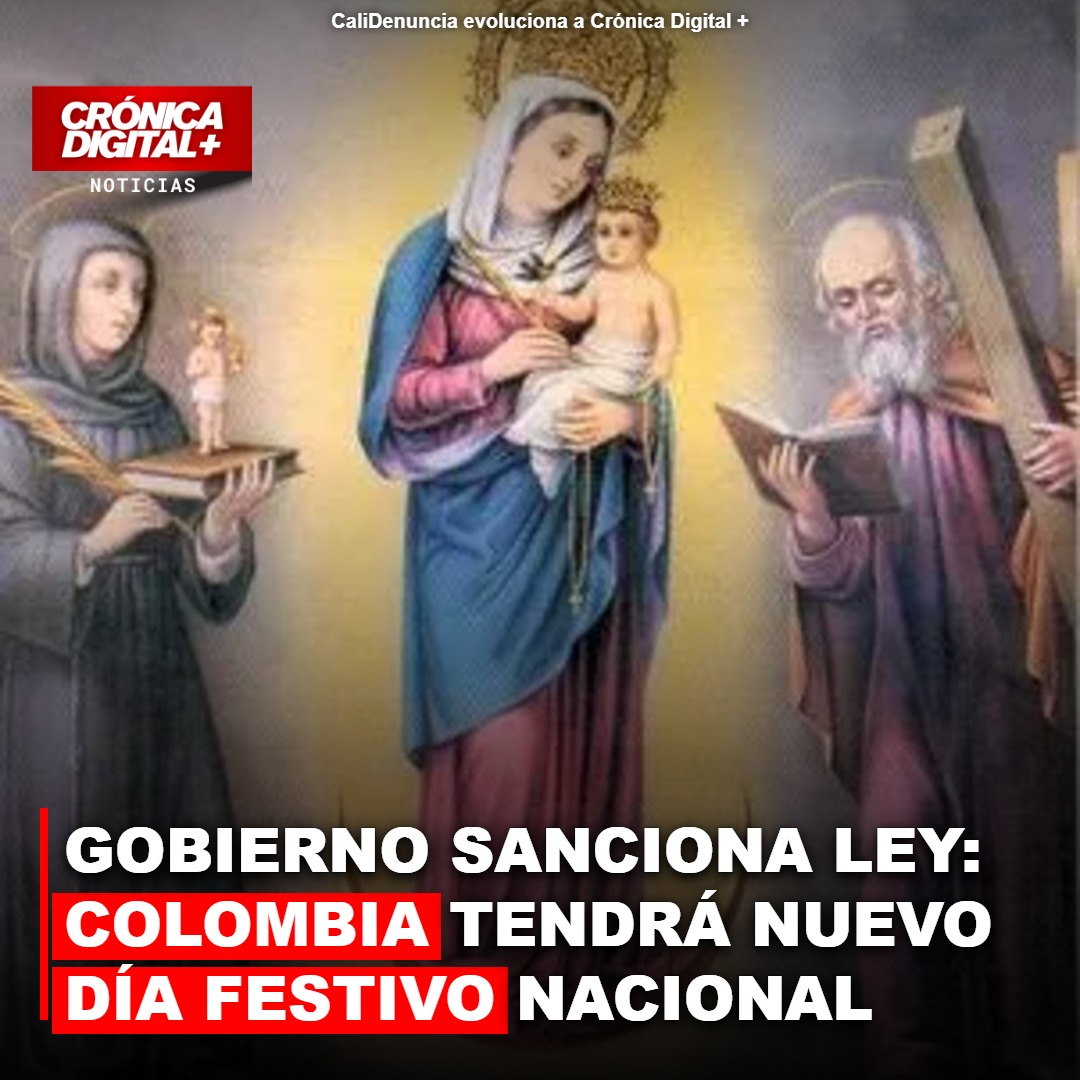 GOBIERNO SANCIONA LEY: COLOMBIA TENDRÁ NUEVO DÍA FESTIVO NACIONAL