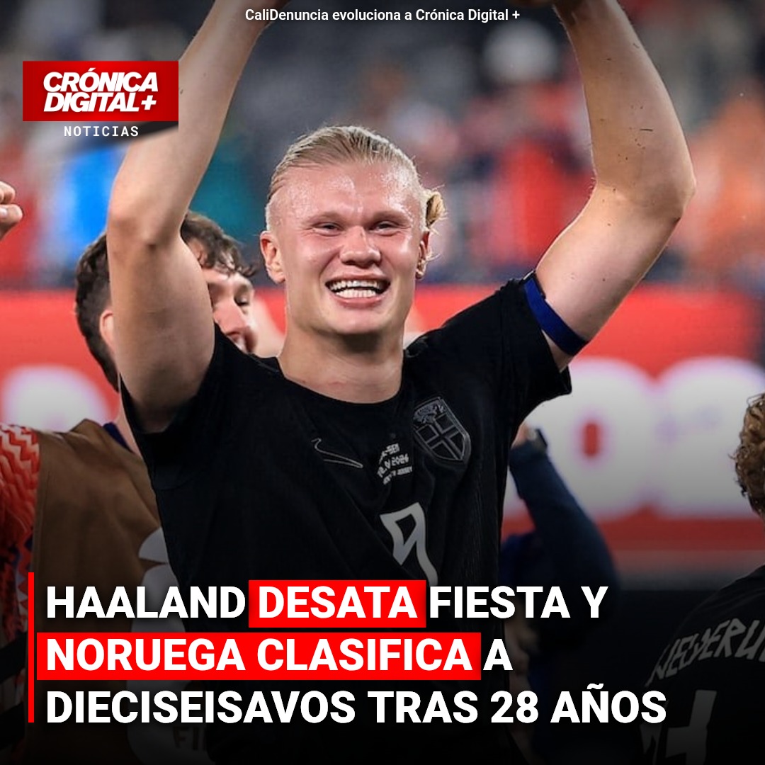 Haaland impulsa a Noruega a octavos de final en Copa del Mundo tras 28 años
