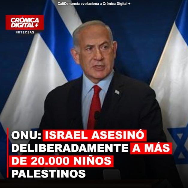 Informe ONU: Israel habría asesinado más de 20.000 niños palestinos en Gaza