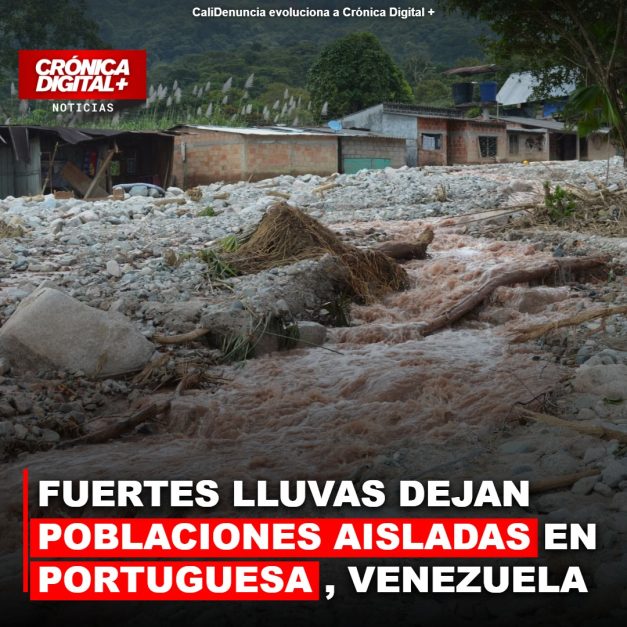 Intensas lluvias: Portuguesa, Venezuela, ante anegaciones y poblaciones aisladas