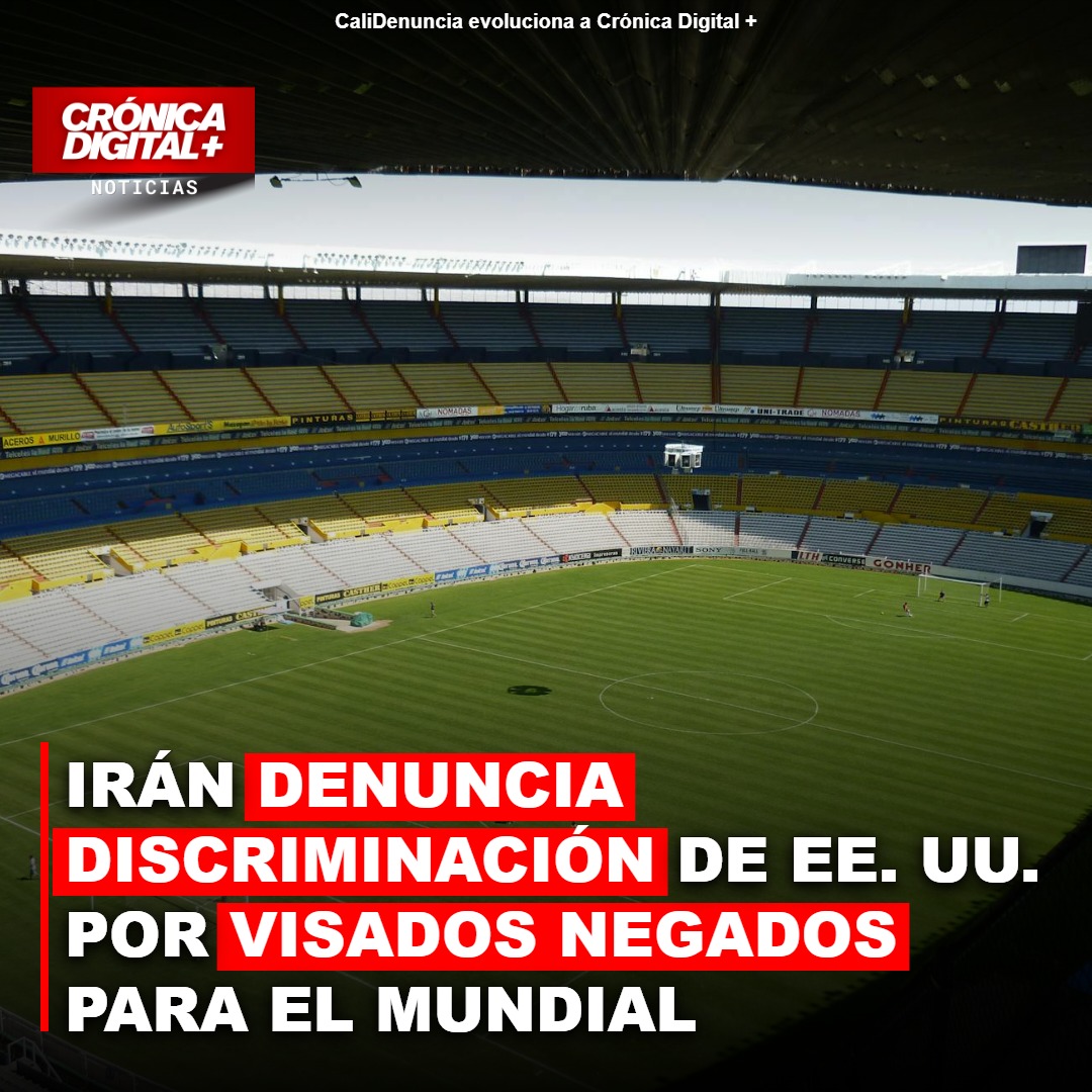 Irán denuncia trato discriminatorio de EE. UU. por visas negadas a su delegación del Mundial