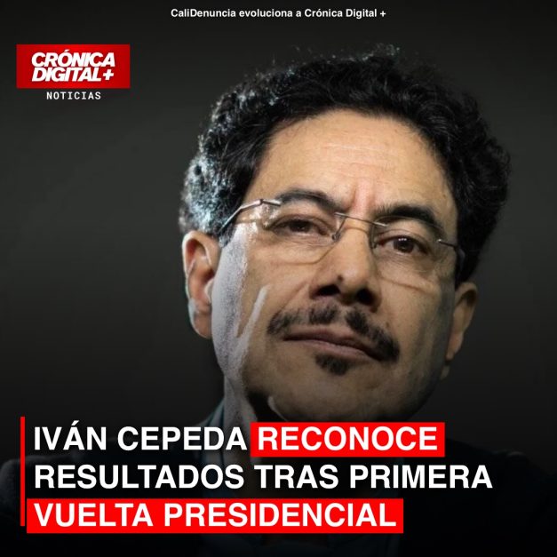 Iván Cepeda reconoce resultados e insta a la seriedad electoral