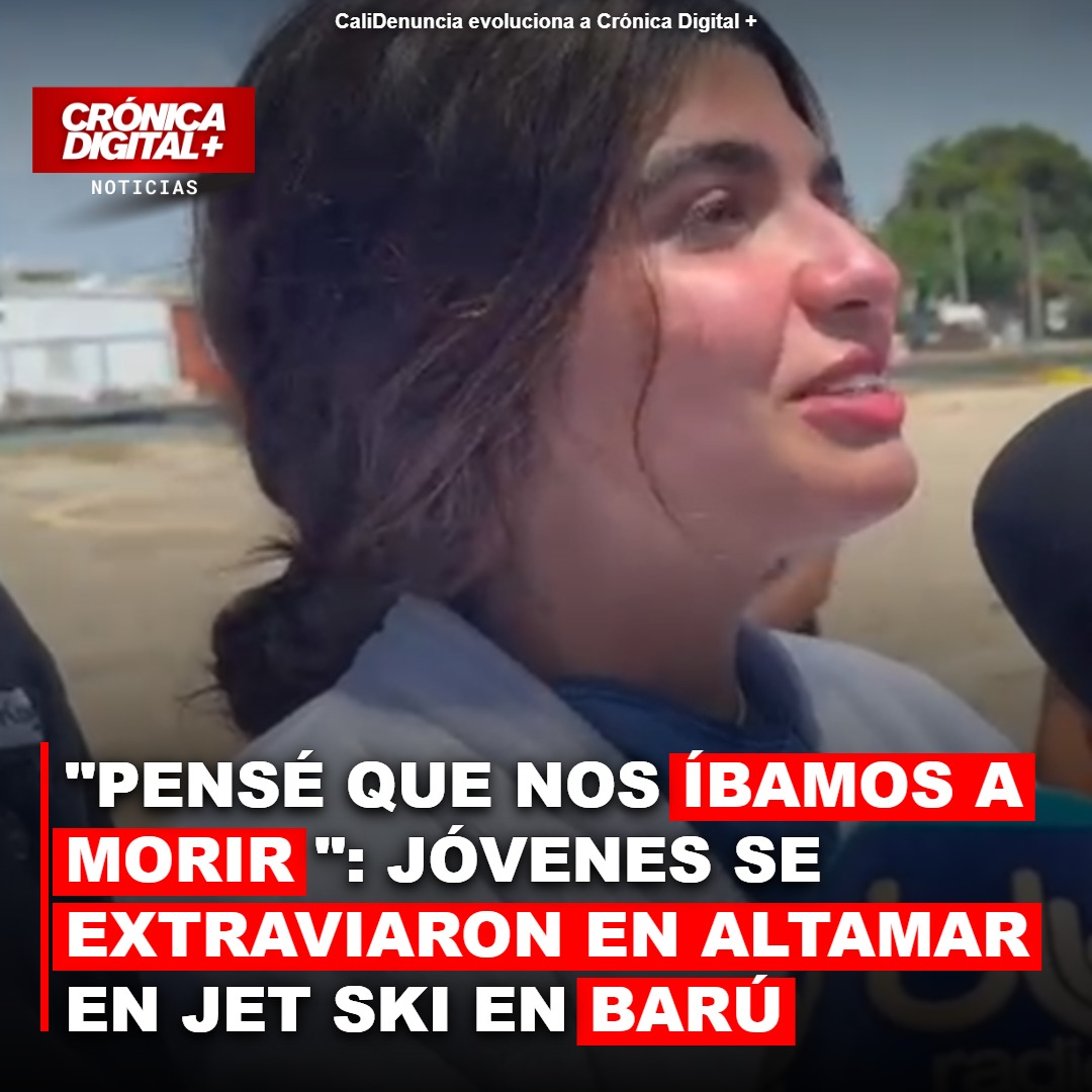 Jóvenes sobreviven 24 horas a la deriva en Barú tras falla de jet ski