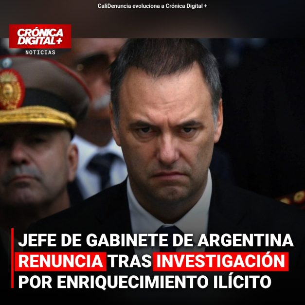 Jefe de Gabinete argentino renuncia en medio de investigación por enriquecimiento