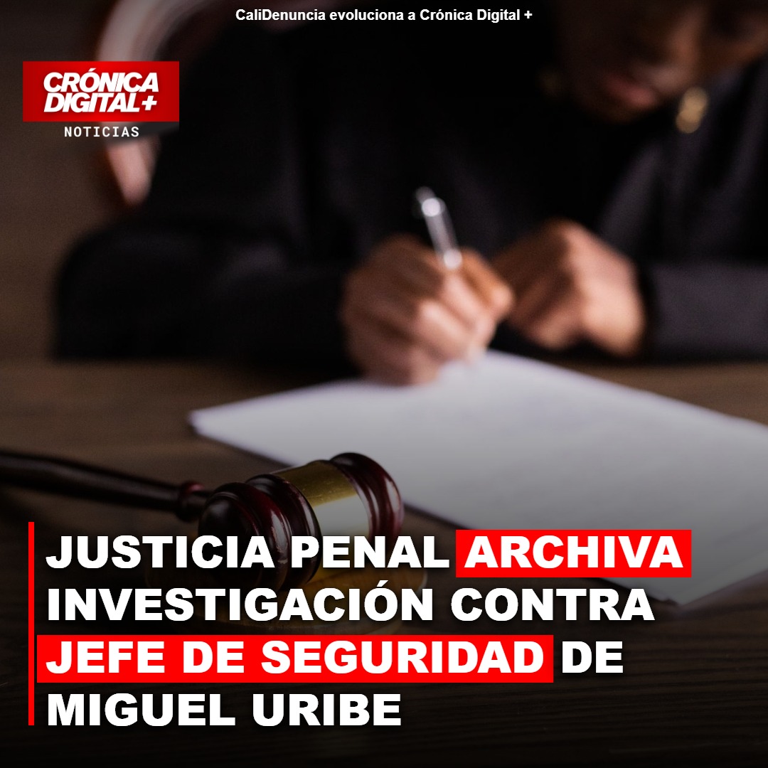 Justicia Militar archiva caso contra jefe de seguridad de Miguel Uribe
