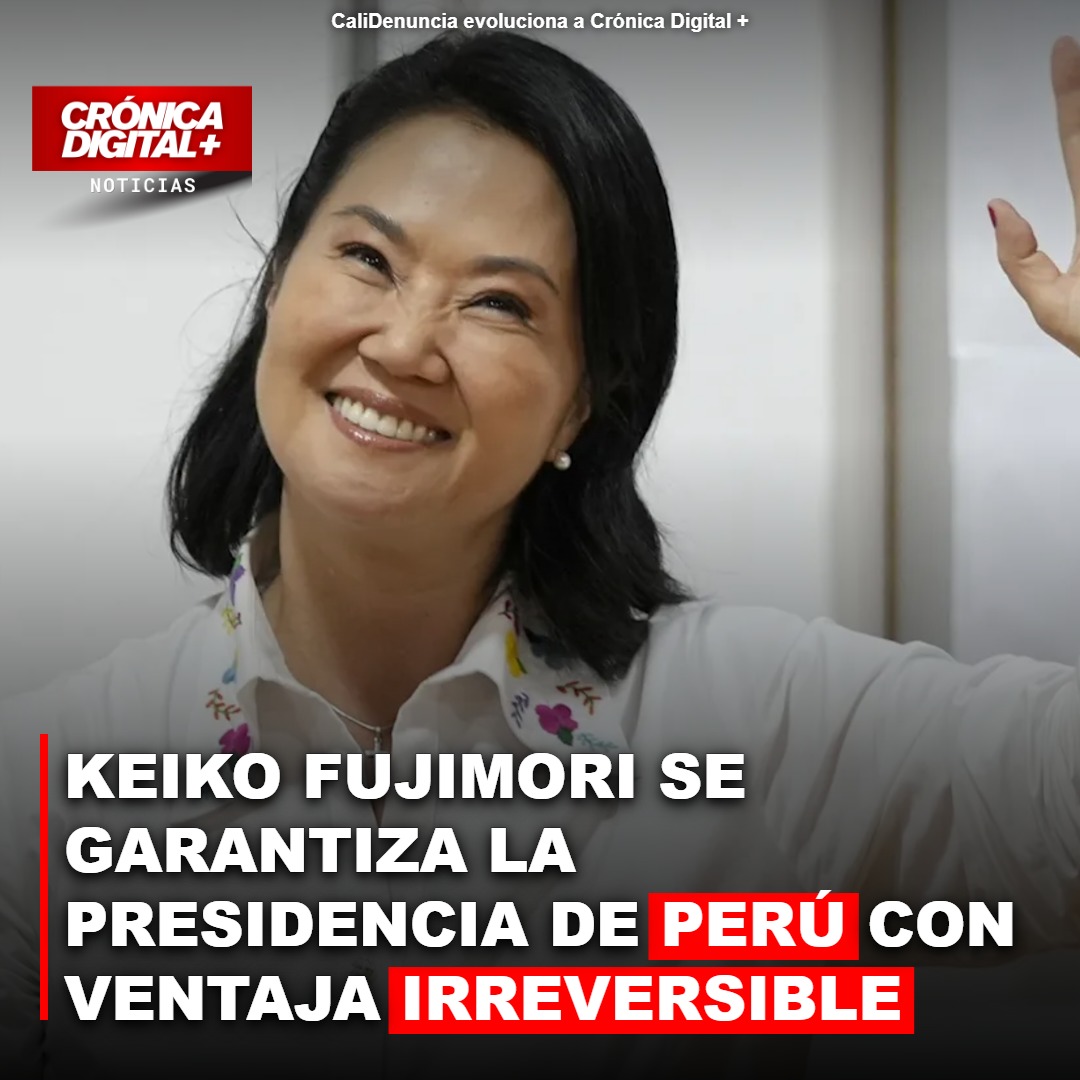 Keiko Fujimori Afianza Presidencia de Perú Pese a Denuncias de Fraude