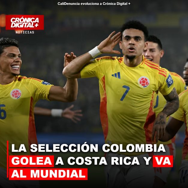 LA SELECCIÓN COLOMBIA GOLEA A COSTA RICA Y VA AL MUNDIAL