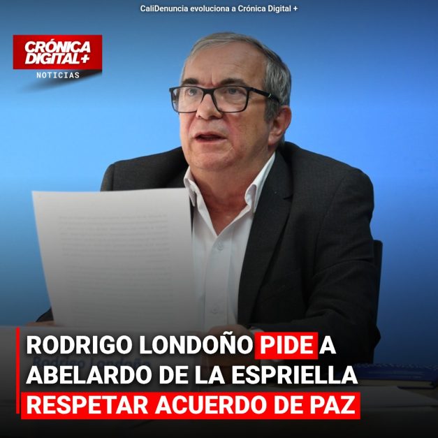 Londoño emplaza a De la Espriella por respeto al Acuerdo de Paz