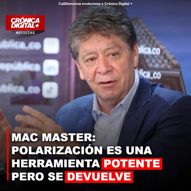 Mac Master: Polarización electoral obstaculiza gobernabilidad en Colombia