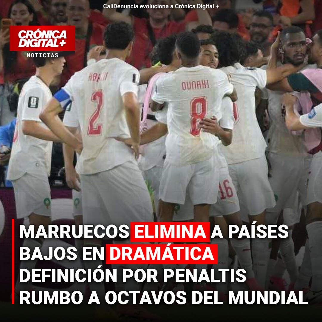 Marruecos Sorprende y Elimina a Países Bajos en Penaltis del Mundial
