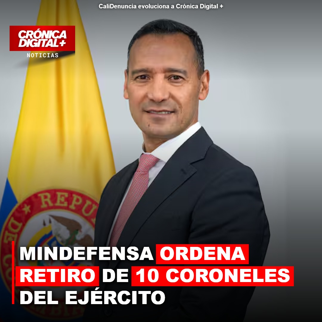 MINDEFENSA ORDENA RETIRO DE 10 CORONELES DEL EJÉRCITO POR LLAMAMIENTO A CALIFICAR SERVICIOS