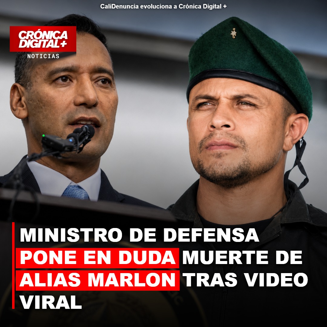 Ministro de Defensa duda muerte de ‘Marlon’ tras difusión de video