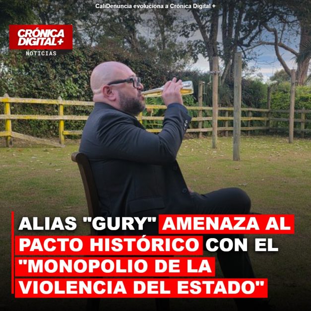Monopolio estatal de fuerza: Gury Rodríguez genera polémica por advertencia política