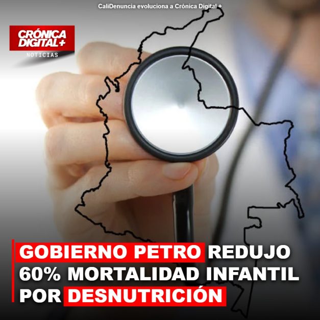 Mortalidad infantil por desnutrición cae 60% bajo gobierno Petro