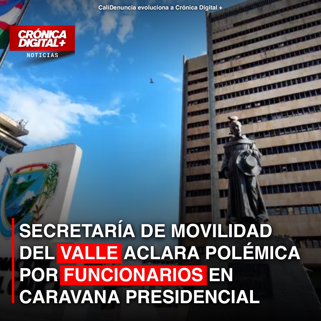 Movilidad del Valle aclara participación en caravana presidencial