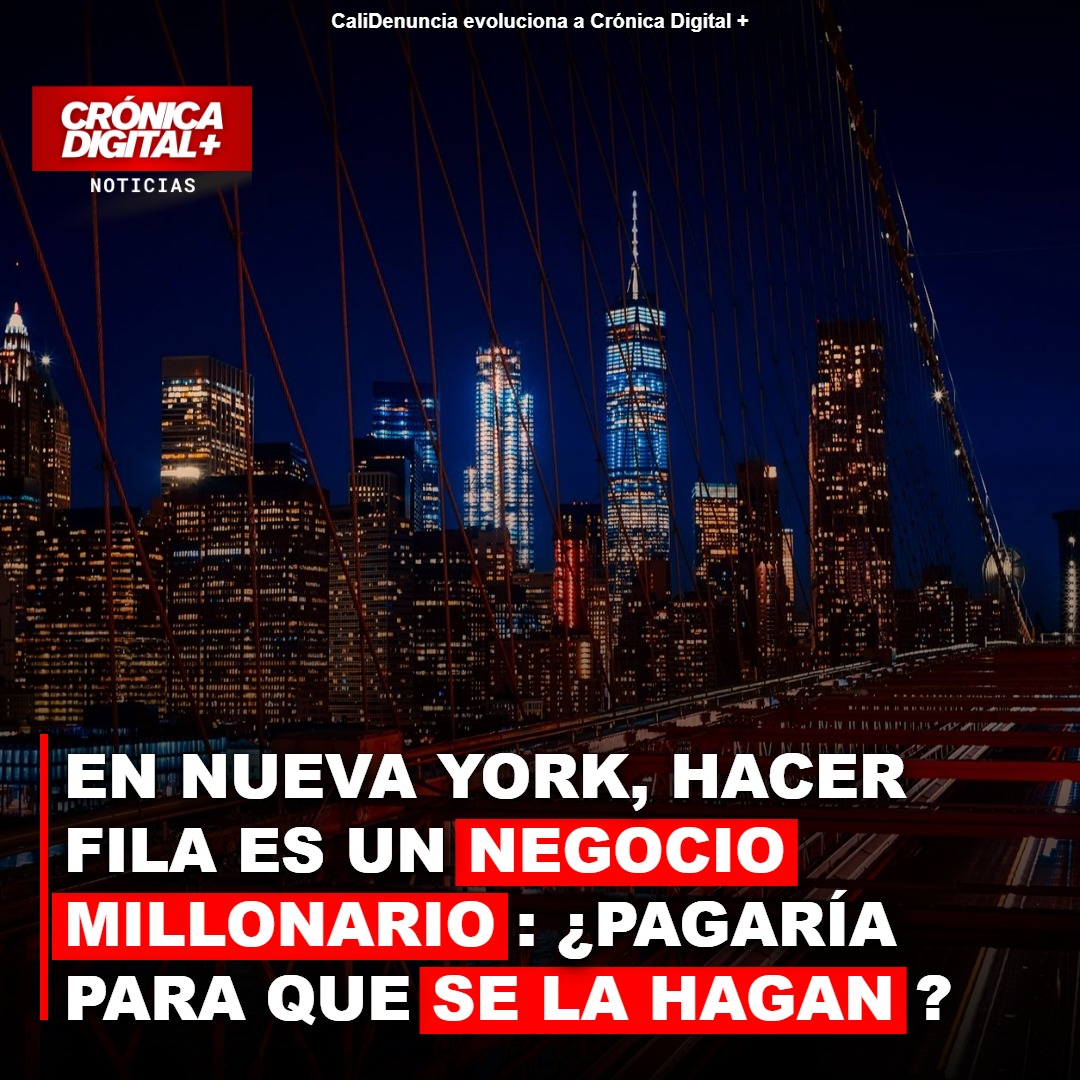 Negocio Emergente: Nueva York Paga a Terceros Para Hacer Fila
