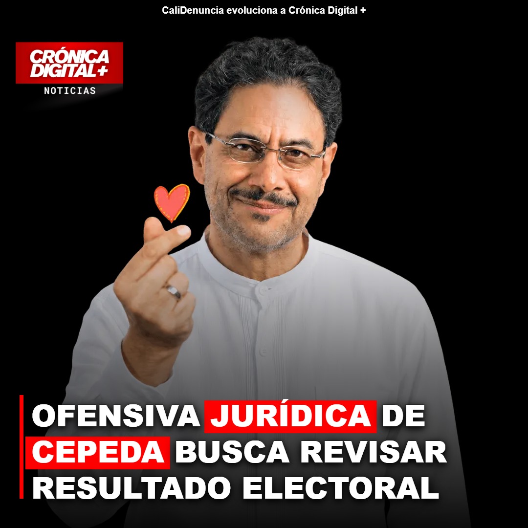 OFENSIVA JURÍDICA DE CEPEDA BUSCA REVISAR RESULTADO ELECTORAL