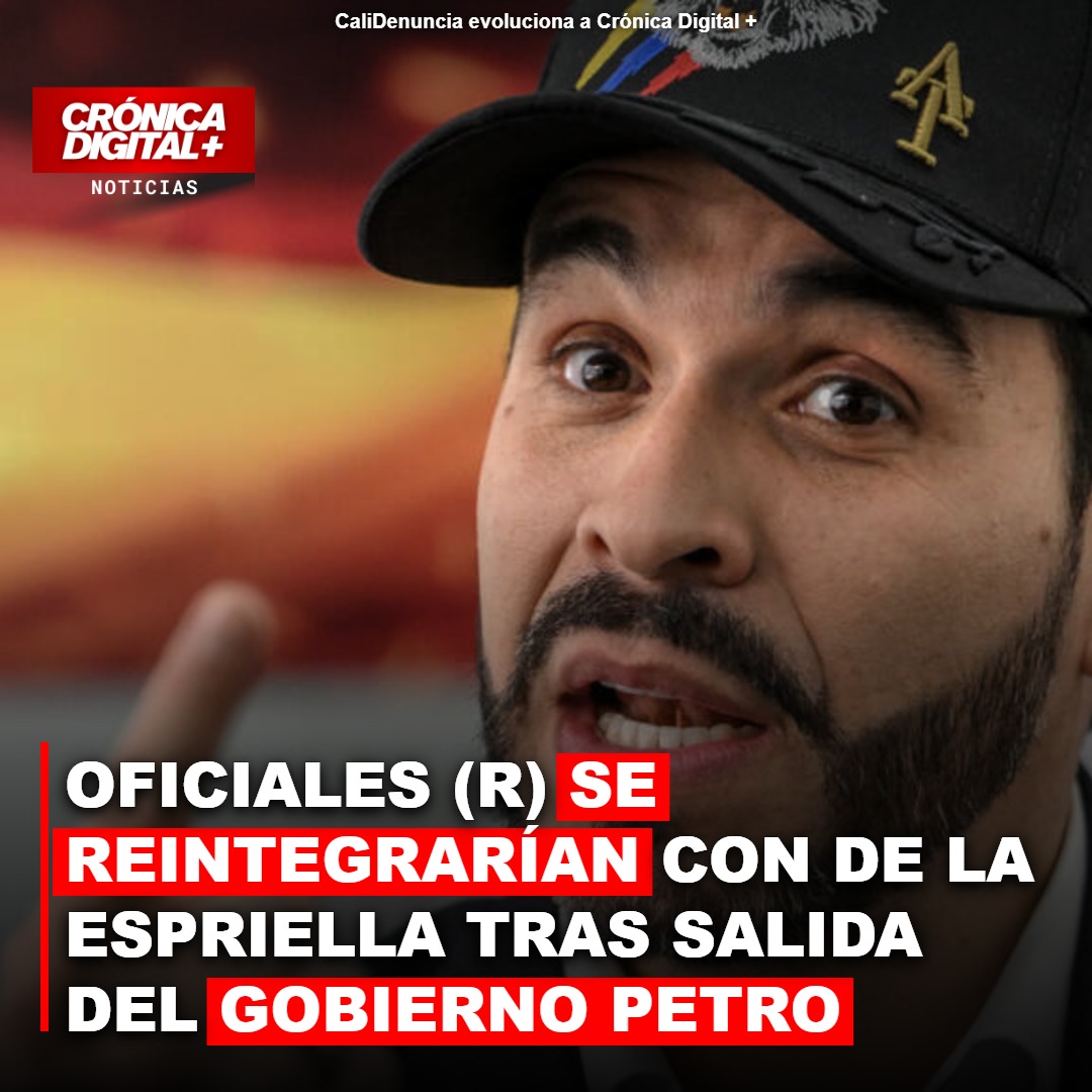 Oficiales (R) colombianos: ¿Vuelta al ruedo con De La Espriella?