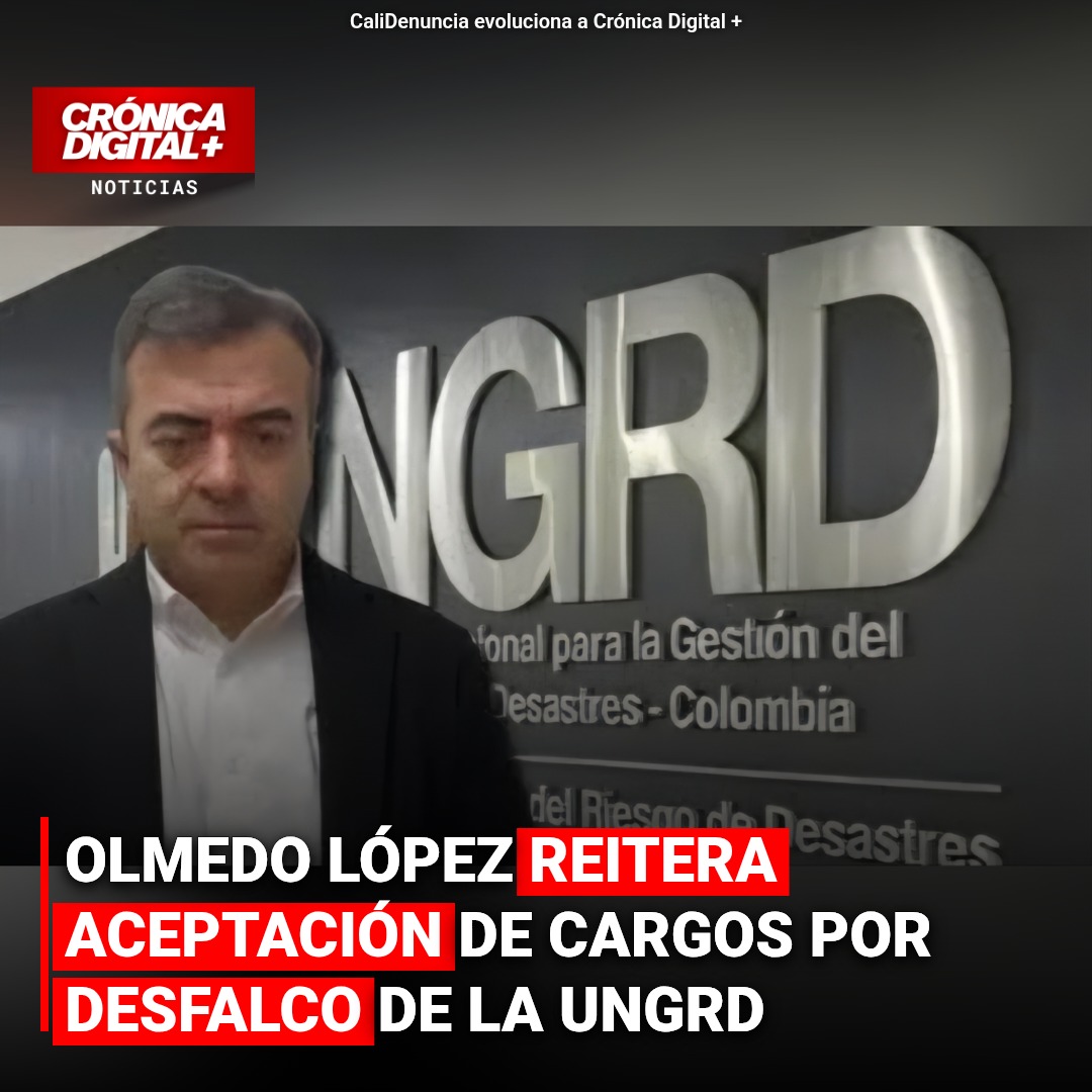 Olmedo López reitera aceptación de cargos por desfalco UNGRD y busca sentencia anticipada