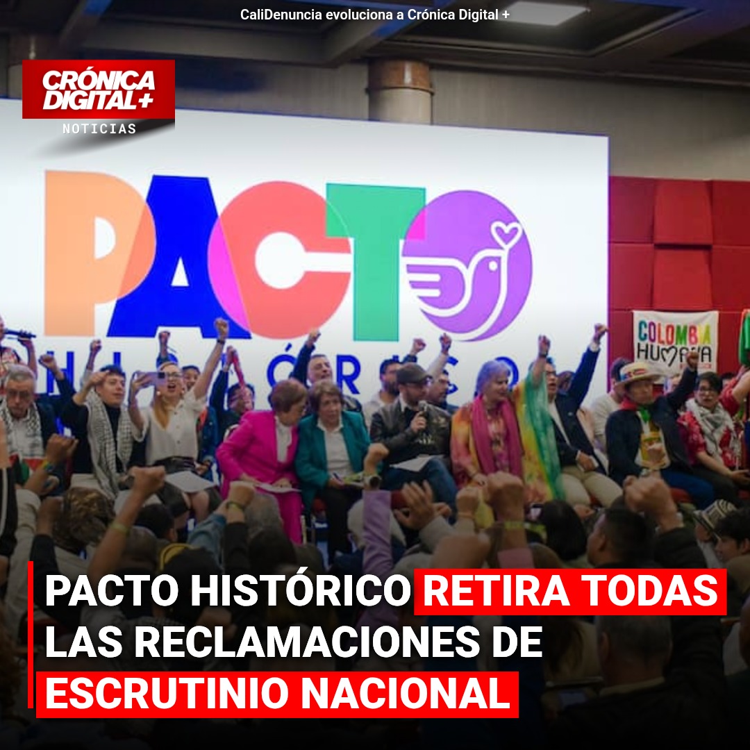 Pacto Histórico desiste de reclamaciones y allana posesión presidencial