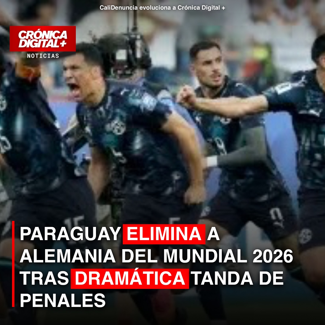 Paraguay elimina a Alemania del Mundial 2026 en infartante tanda de penales