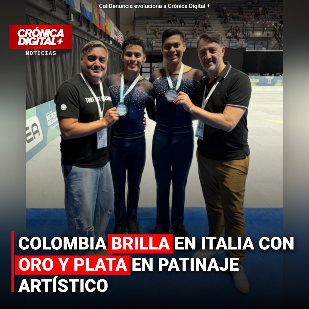 Patinaje Artístico: Brayan Carreño y Jeshua Garzón Brillan en Italia